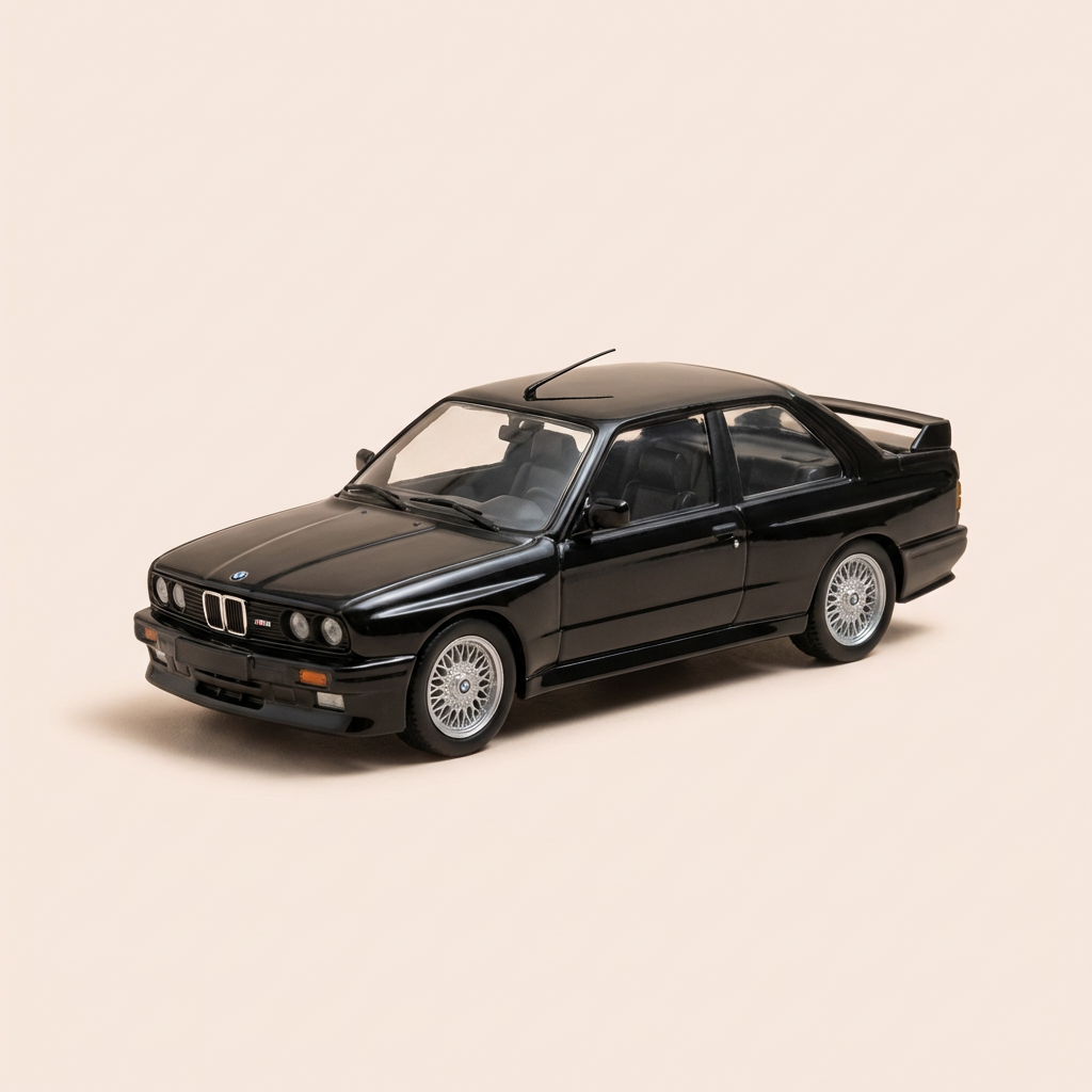 BMW M3 czarna z 1988 roku - Auto Plus