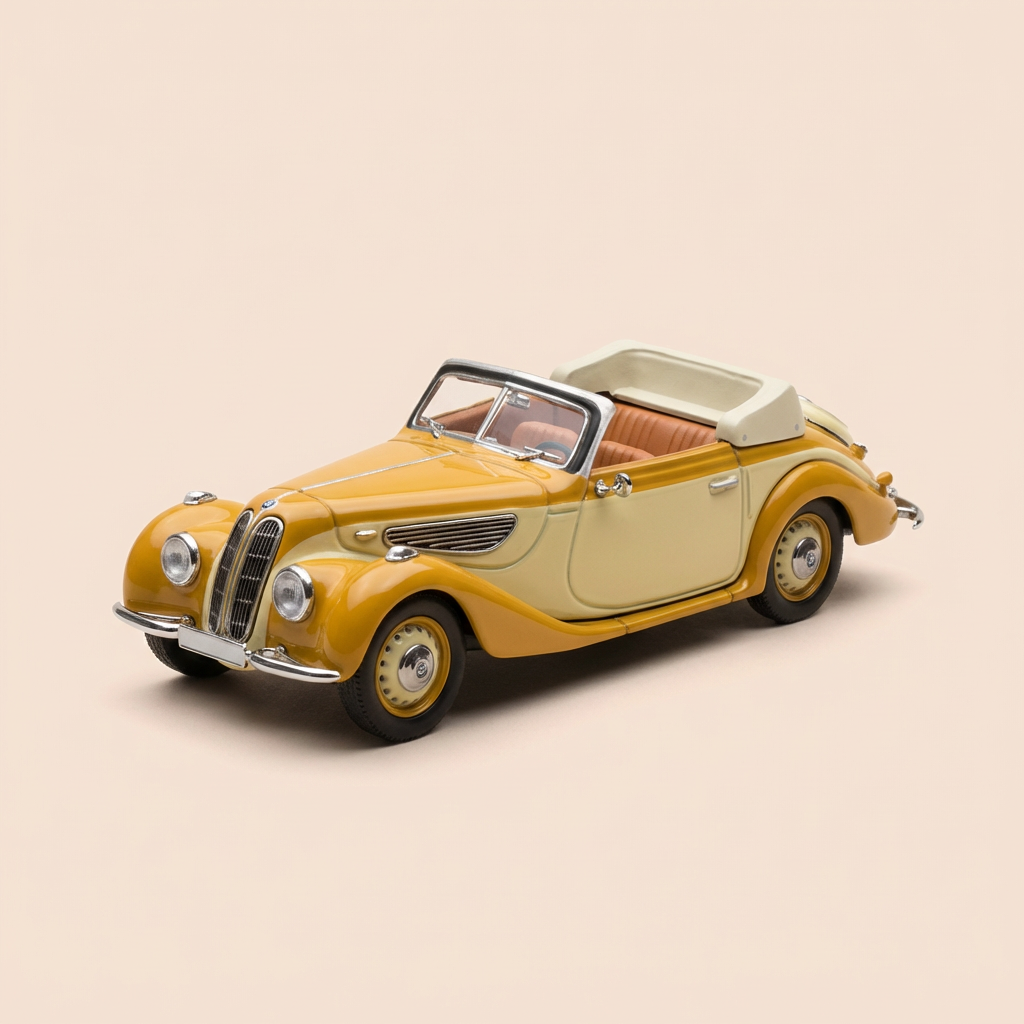 BMW 327 Convertible marron - Universal Hobbies