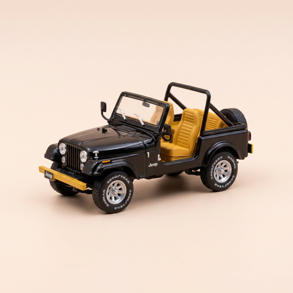 Jeep CJ7 Laredo noire de 1982 - Auto Plus