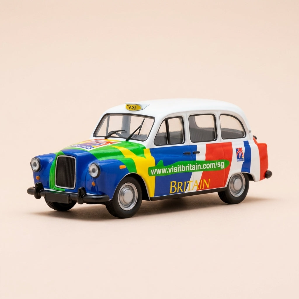Voiture miniature - Austin FX4 Taxi à Londres 1998