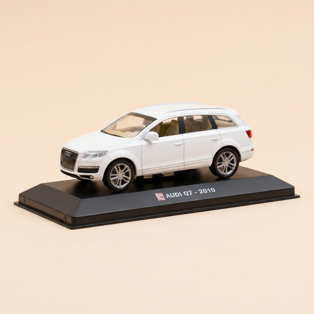 Audi Q7 blanche de 2010 - Auto Plus