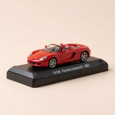 Voiture miniature - Porsche Carrera GT rouge de 2001 - Solido référence
