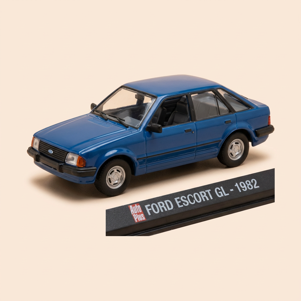 Ford Escort GL azul de 1982 - Auto Plus