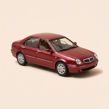 Voiture miniature - Lancia Lybra rouge foncée/bordeaux? de 1999 - Solido référence 1555