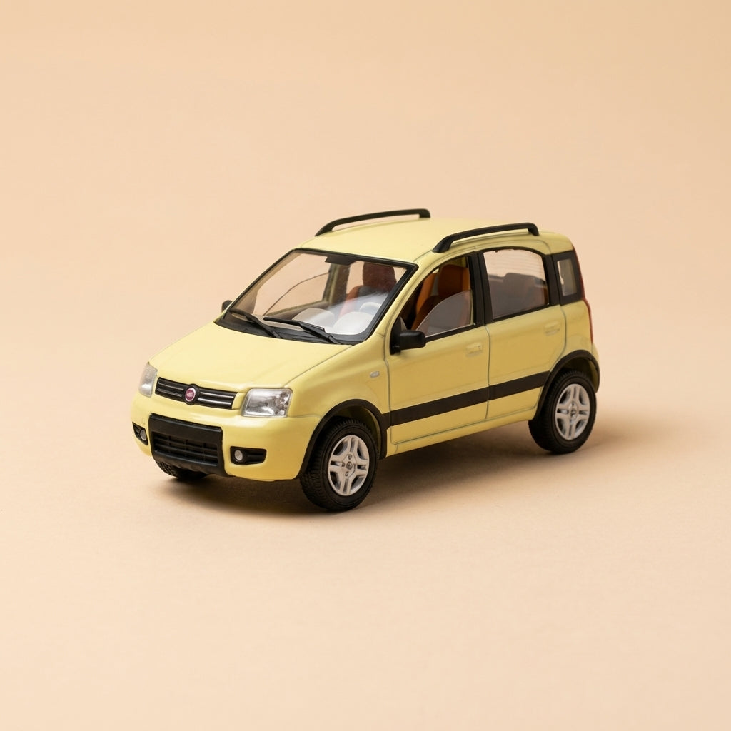 Fiat Panda 4x4 żółty z 2005 - referencja Solido 15107
