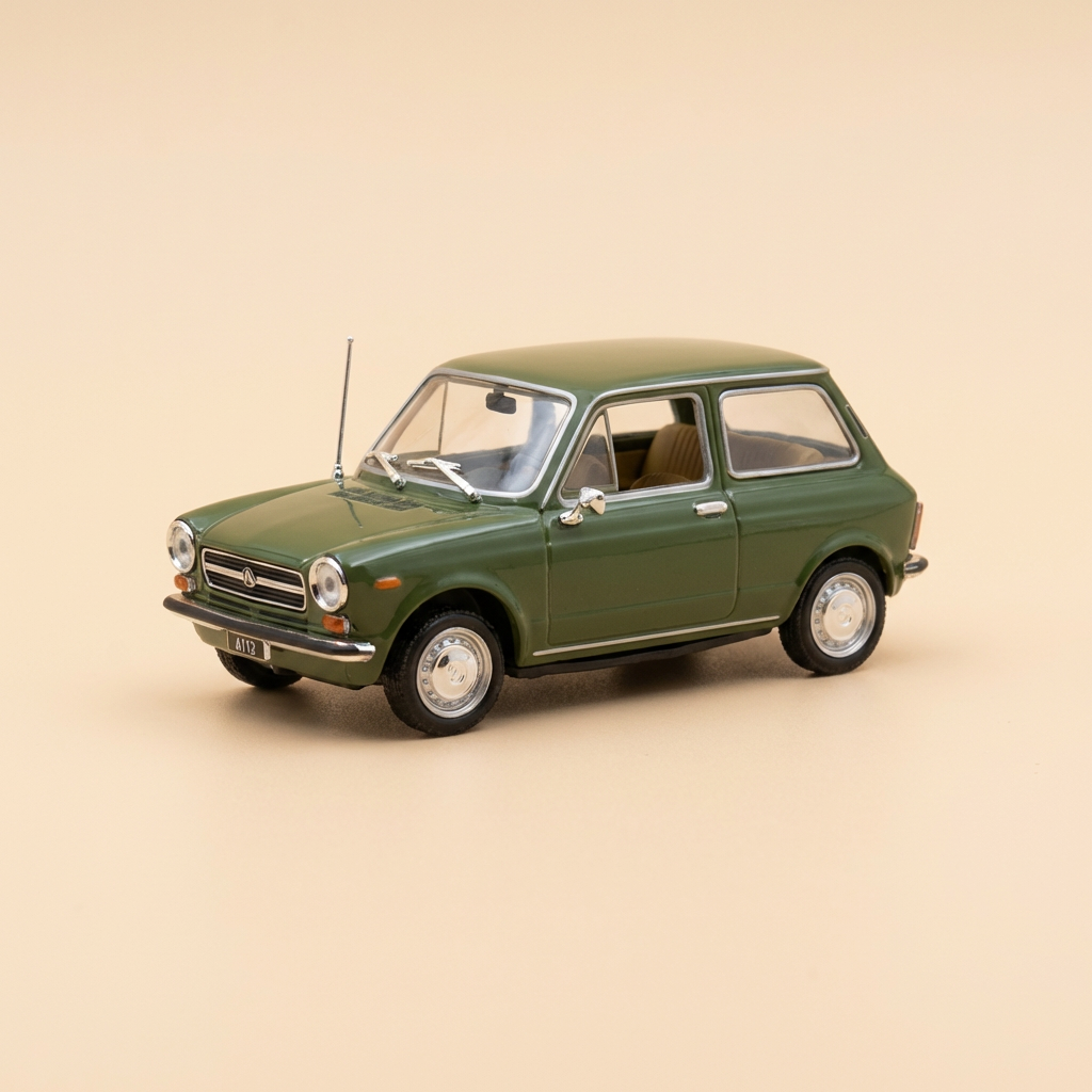 Autobianchi A112 ciemnozielona z 1974 roku - Minichamps