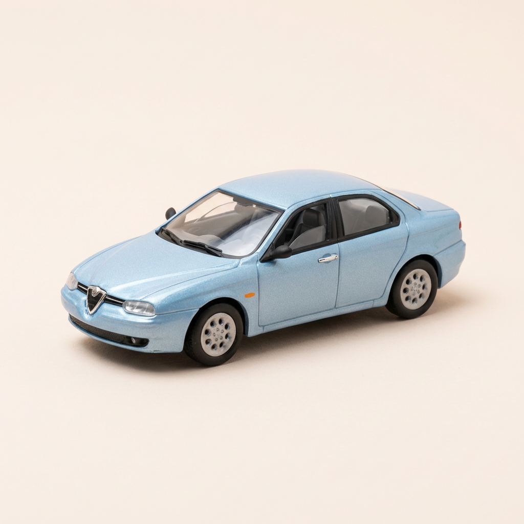 Alfa Romeo 156 jasnoniebieska z 1998 roku - referencja Solido 1548