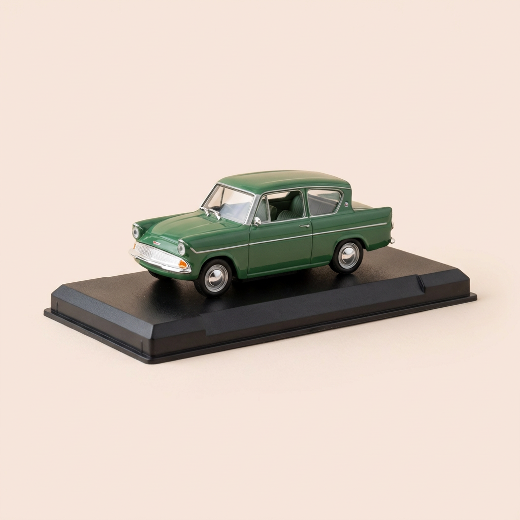Ford Anglia verde de 1960 - Auto Plus