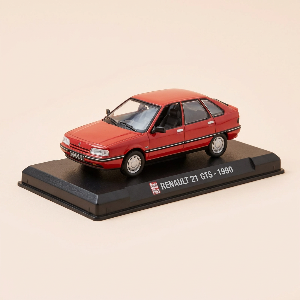 Renault 21 GTS ciemnoczerwony z 1990 roku - Auto Plus