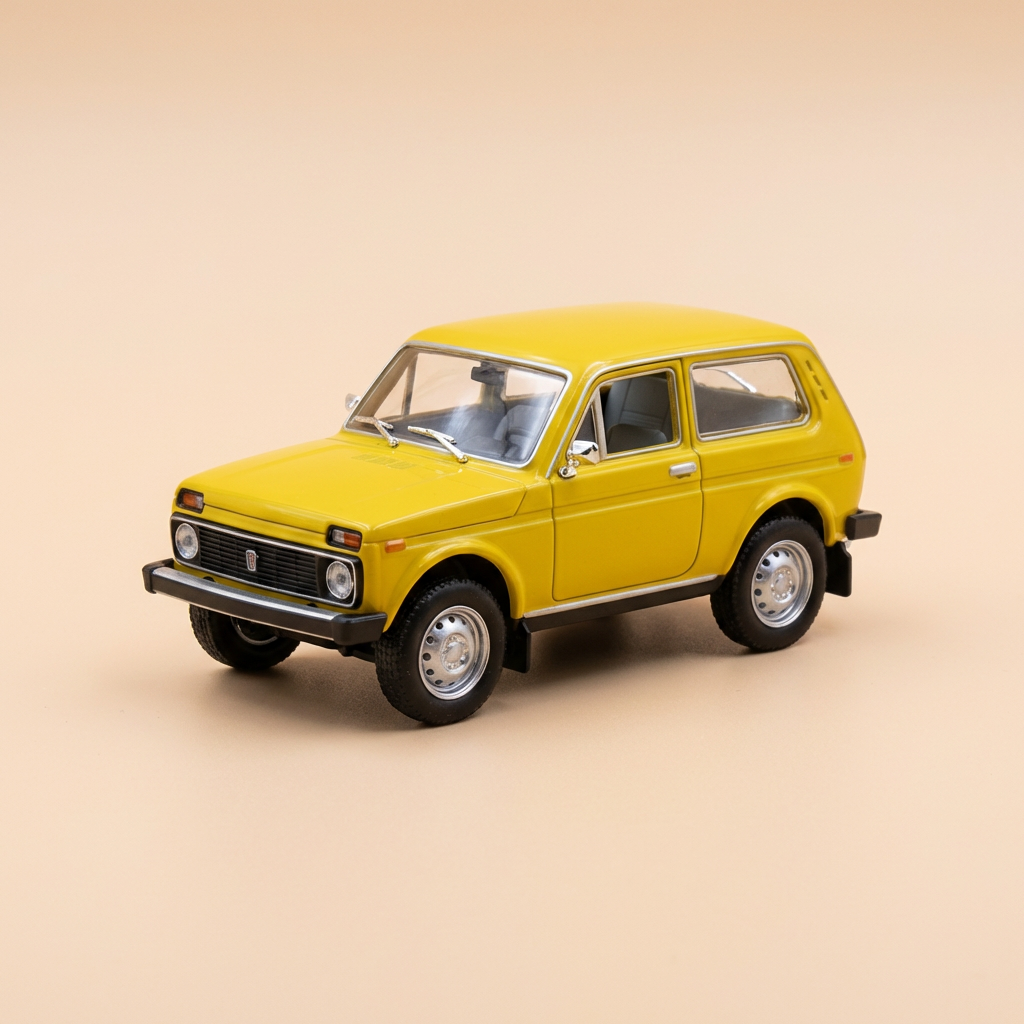 Lada Niva giel aus dem Joer 1980 - Auto Plus