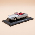 Voiture miniature - Citroën DS 21 cabriolet décapotable grise de 1970 (sous blister)