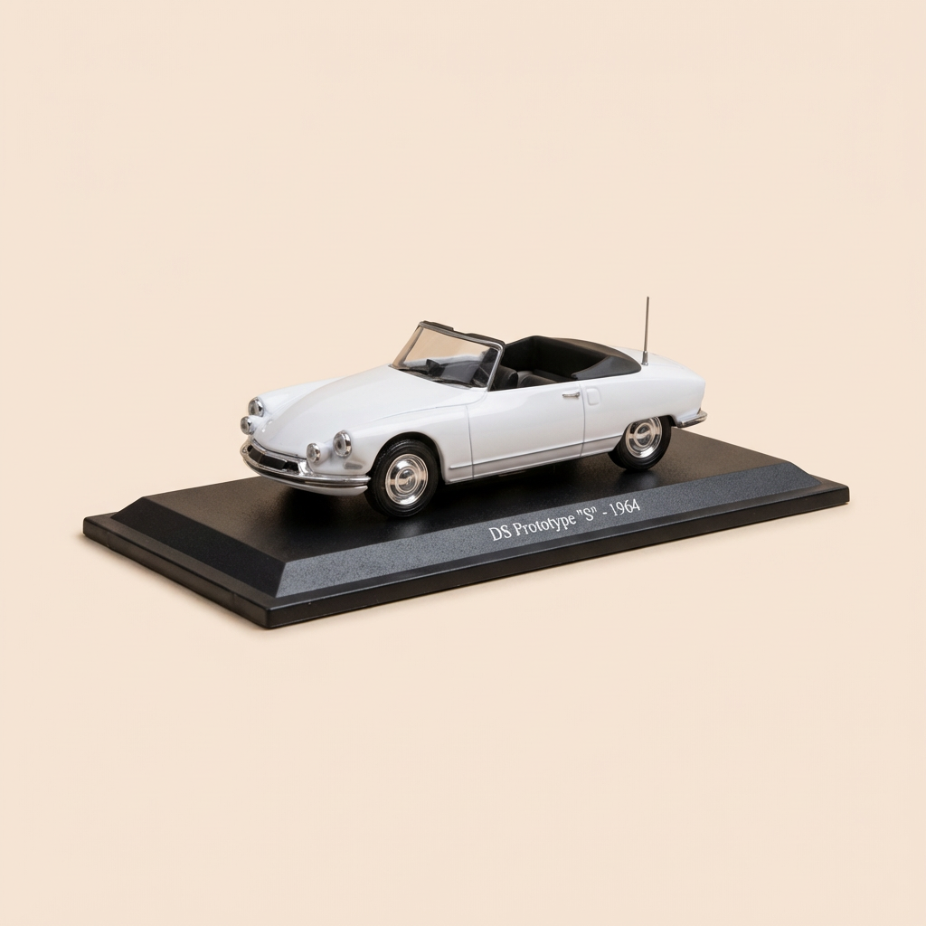 Citroën DS Prototype "S" blanca de 1964 - en blister)