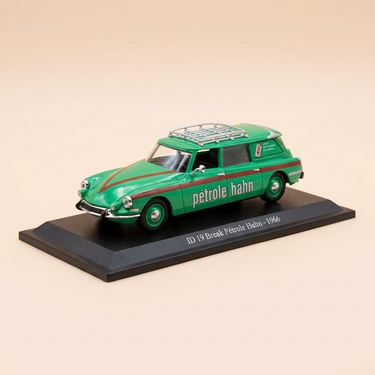 Voiture miniature - Citroën ID 19 break verte de 1966 Pétrole Hahn (sous blister)