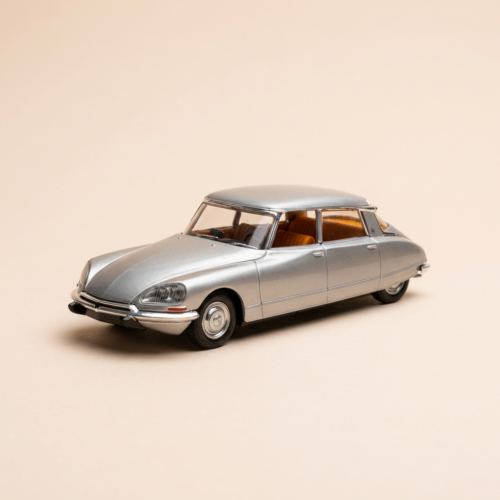Citroën DS 21 grise de 1969 (sous blister)