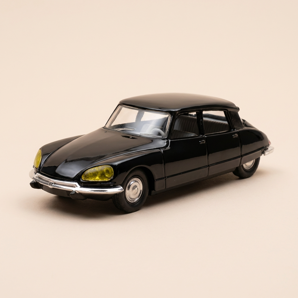 Citroën DS 21 noire de 1967 - Eligor (boite plexi carrée)