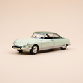 Voiture miniature - Citroën DS 21 Coach Le Léman Henri Chapron verte pâle et toit vert de 1966 (sous blister)