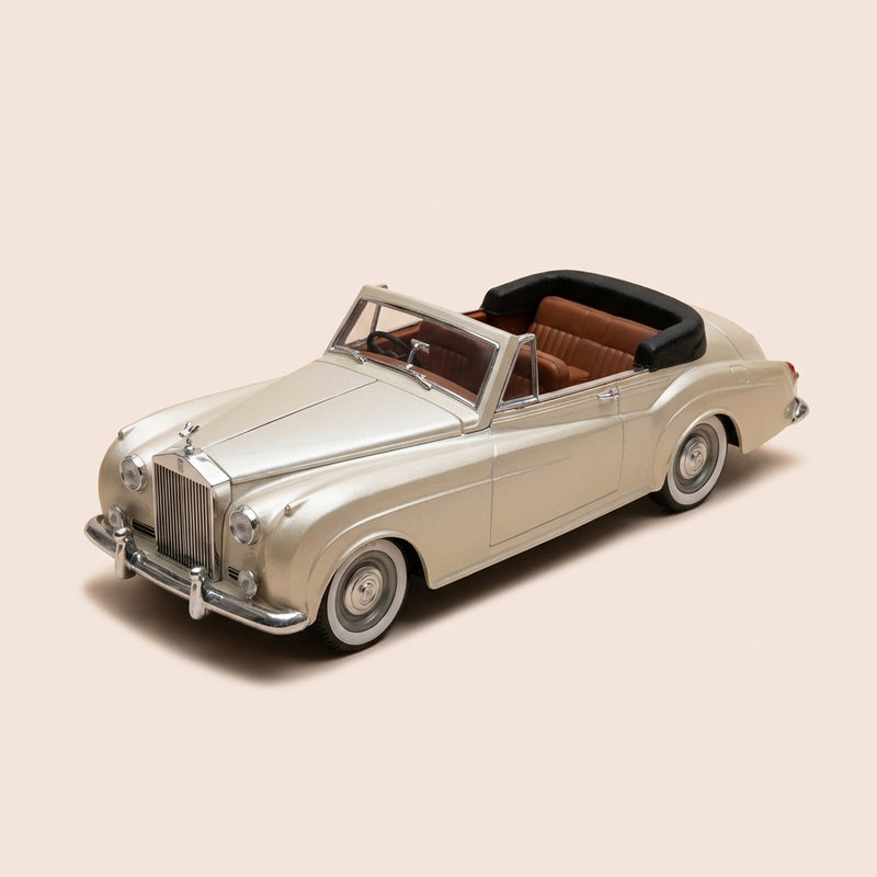 Rolls Royce beige - Solido collection prestige référence 8006 (ECHELLE: 1/20ème)