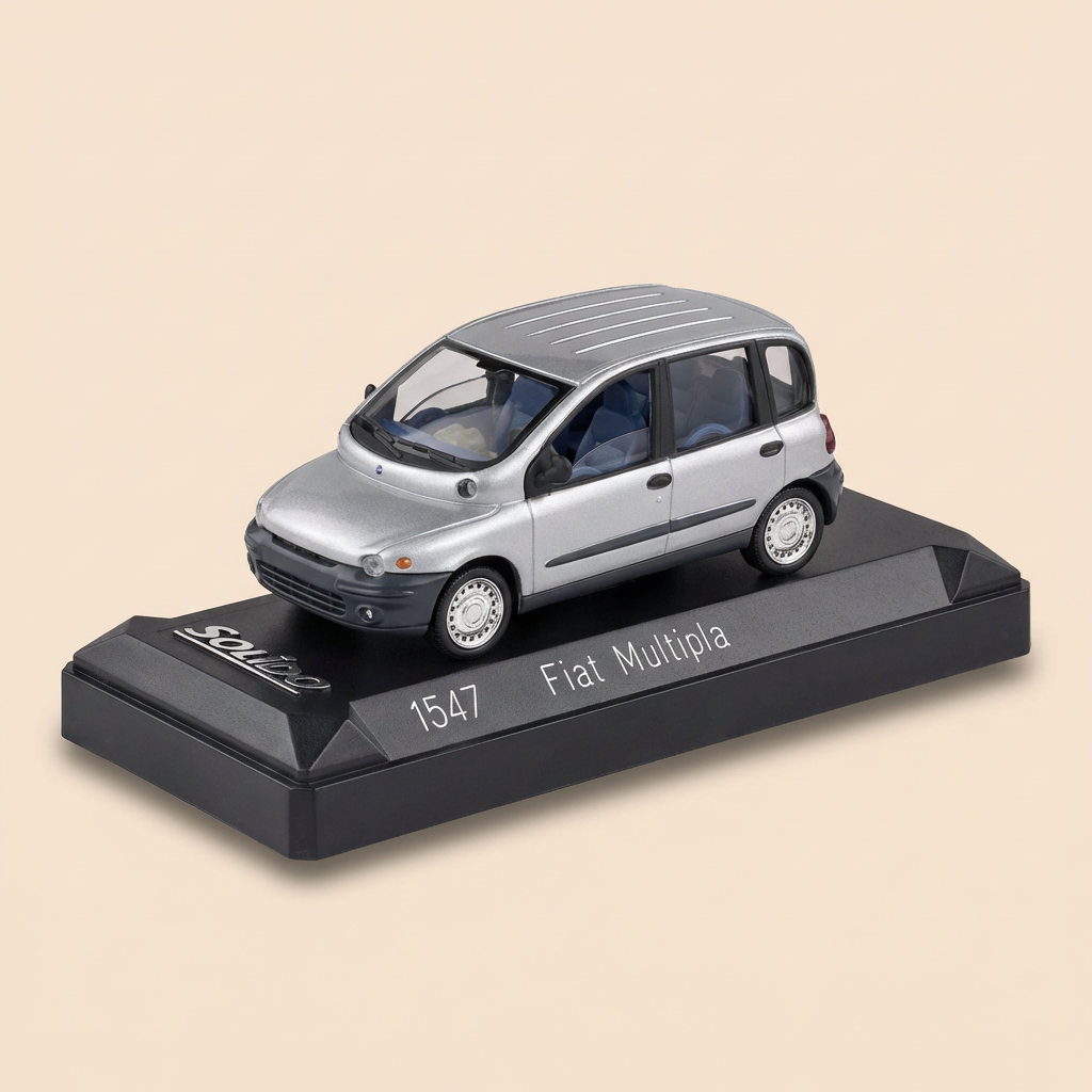 Fiat Multipla szary - Solido numer katalogowy 1547