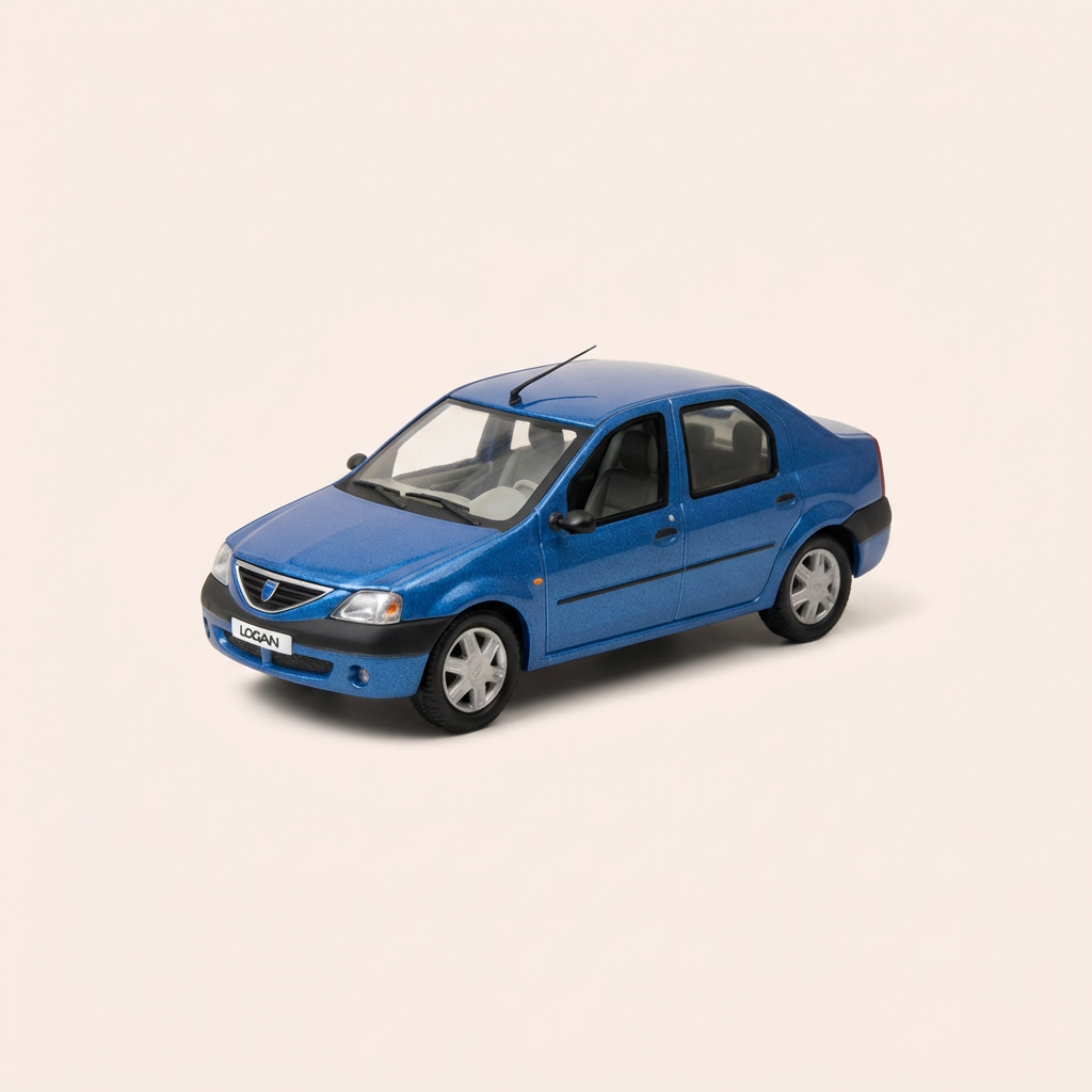 Renault Logan bleue - ELIGOR (coffret boite rectangle)
