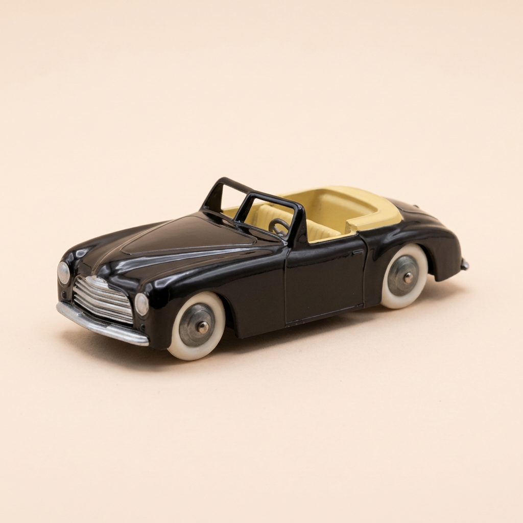 Voiture miniature - Simca 8 sport noire Dinky-Toys (éditions ATLAS) - N°24S