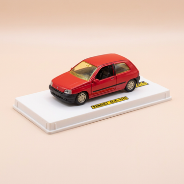 Voiture miniature - Renault Clio rouge - Solido référence 1519