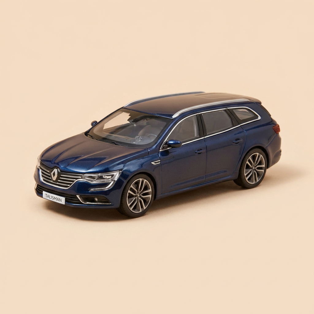 Renault Talisman Estate bleue - NOREV (boite grise carrée)