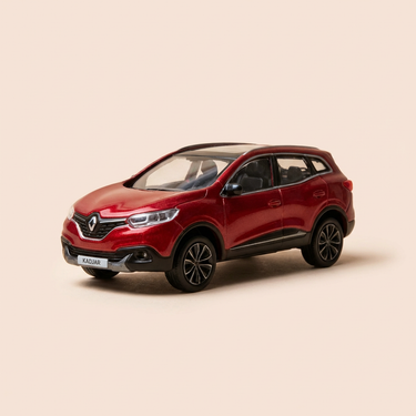 Voiture miniature - Renault Kadjar rouge foncée (tendance bordeaux)? - coffret boite carrée