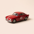Voiture miniature - Alfa Roméo Giulietta Sprint Véloce rouge numéro 43 - Tour de France 1956  - marque BANG (fabrication italienne)