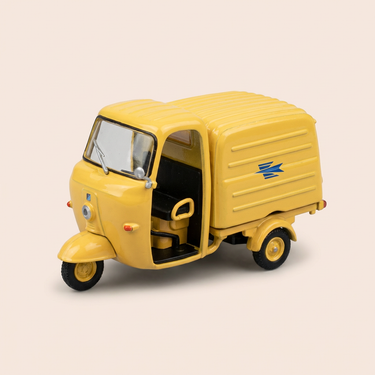 Voiture miniature - Lambretta FLI jaune La Poste - PTT