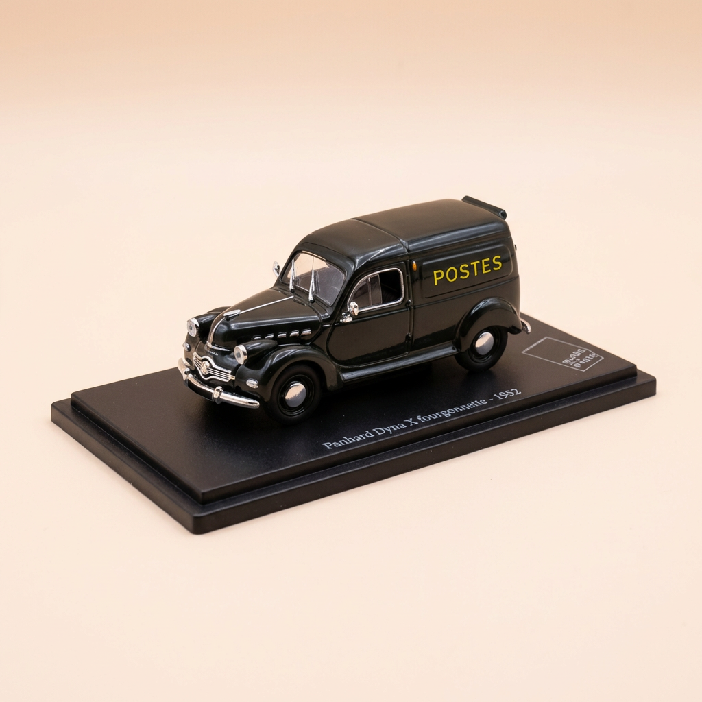Panhard Dyna X fourgonnette verte de 1952 - La Poste - PTT