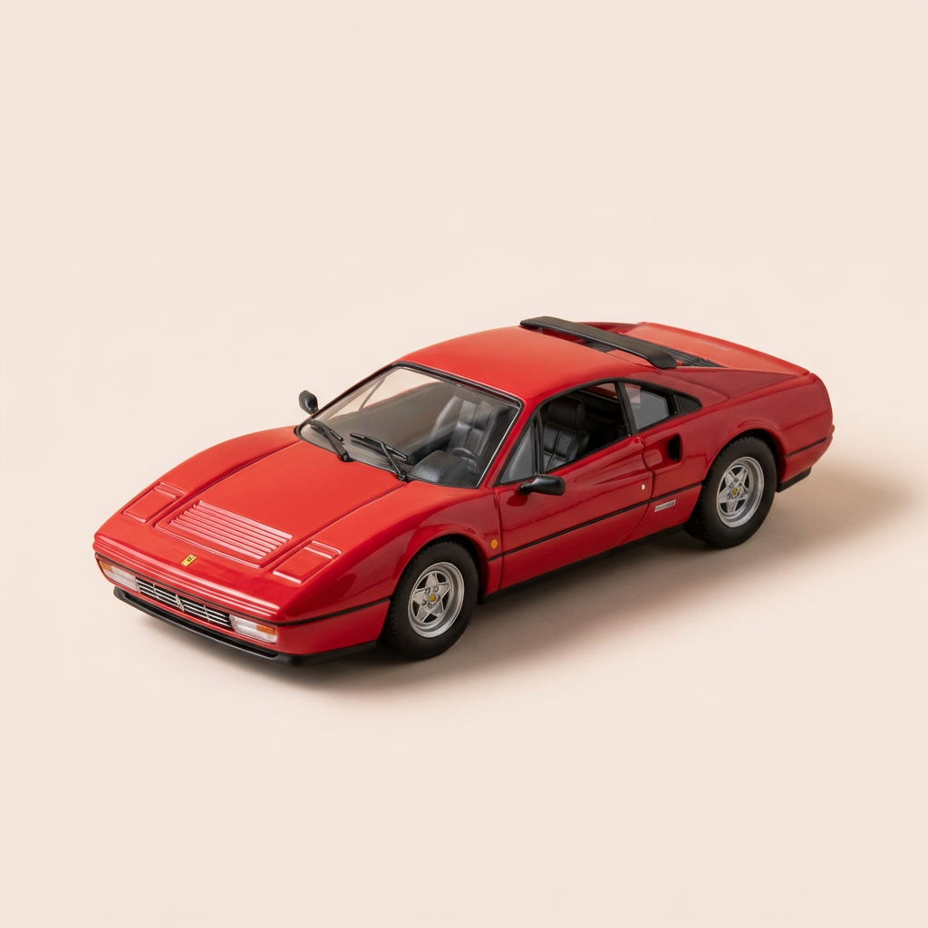 Ferrari 328 GTB rouge de 1985 (blister)