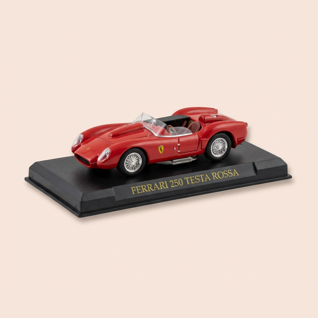 Ferrari 250 Testarossa vermelha (blister)
