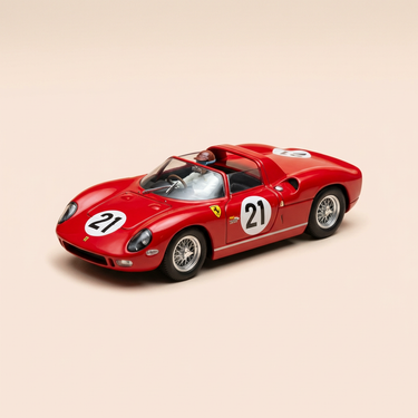 Voiture miniature - Ferrari 250 P rouge numéro 21 (blister)