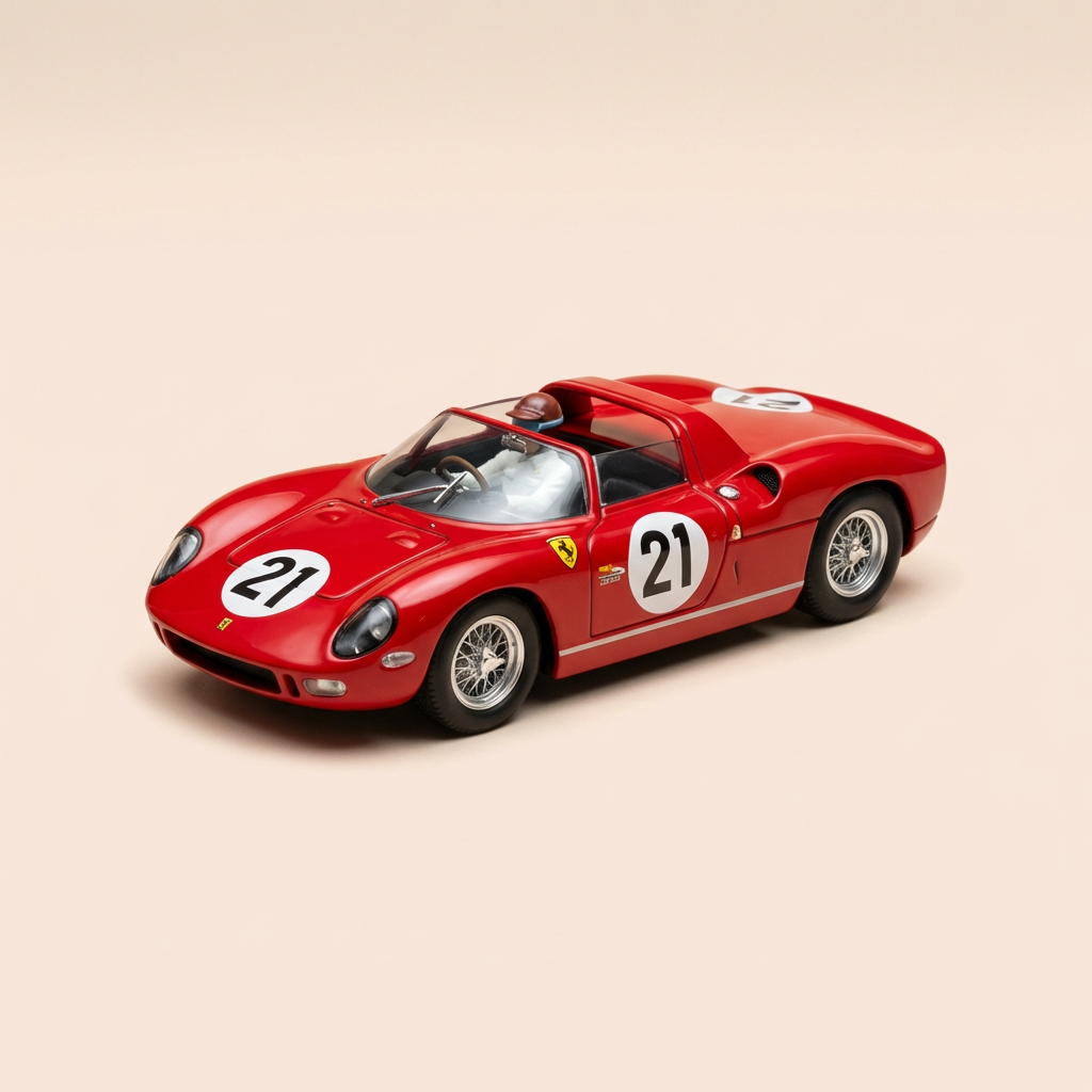 Ferrari 250 P Vermelho Número 21 (Blister)