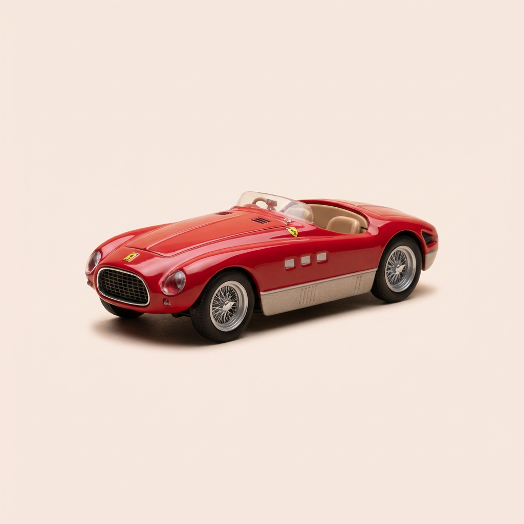 Voiture miniature - Ferrari 340 MM rouge (blister)