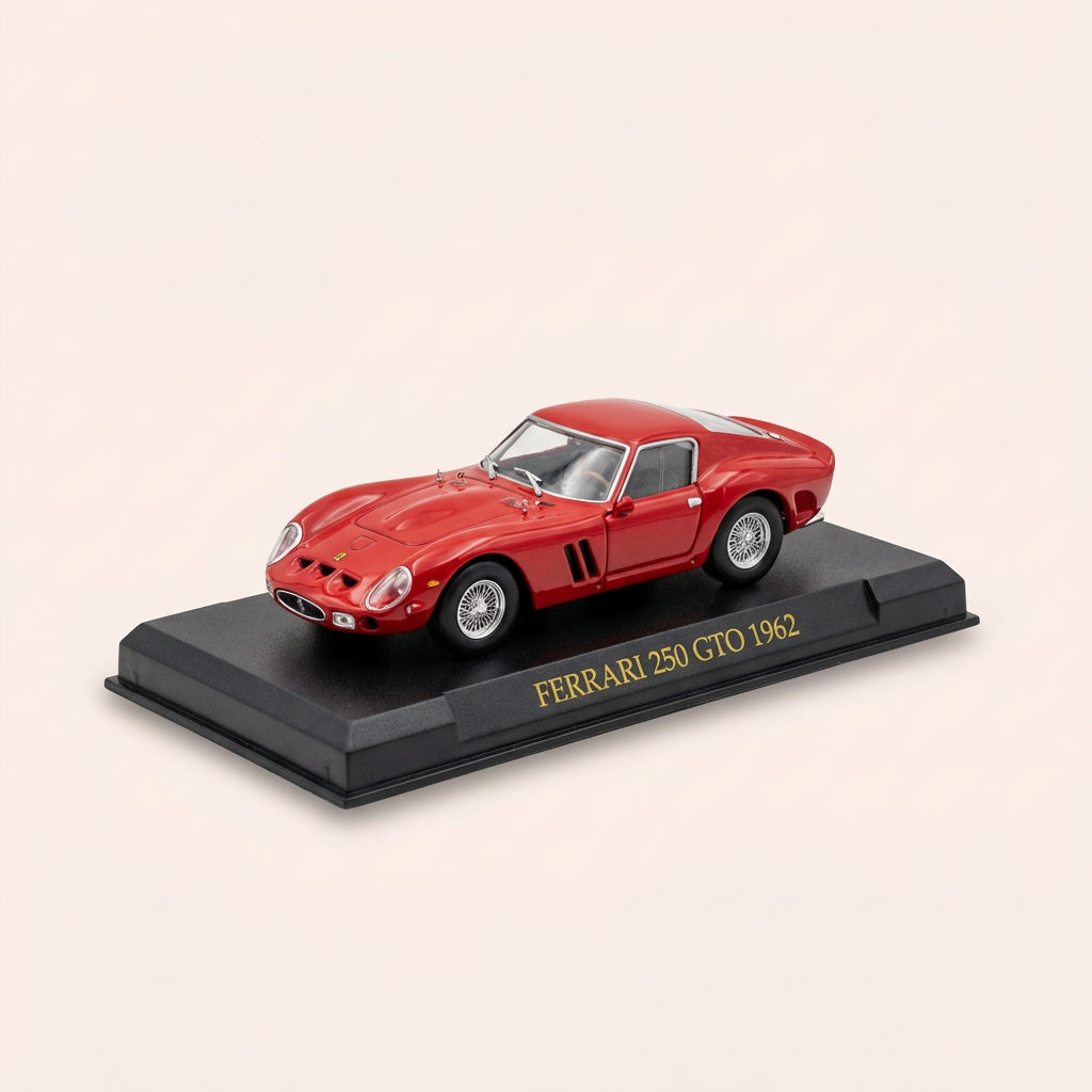 Ferrari 250 GTO vermelha de 1962 (blister)
