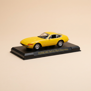 Voiture miniature - Ferrari 3656 GTB/4 Daytona jaune (blister)