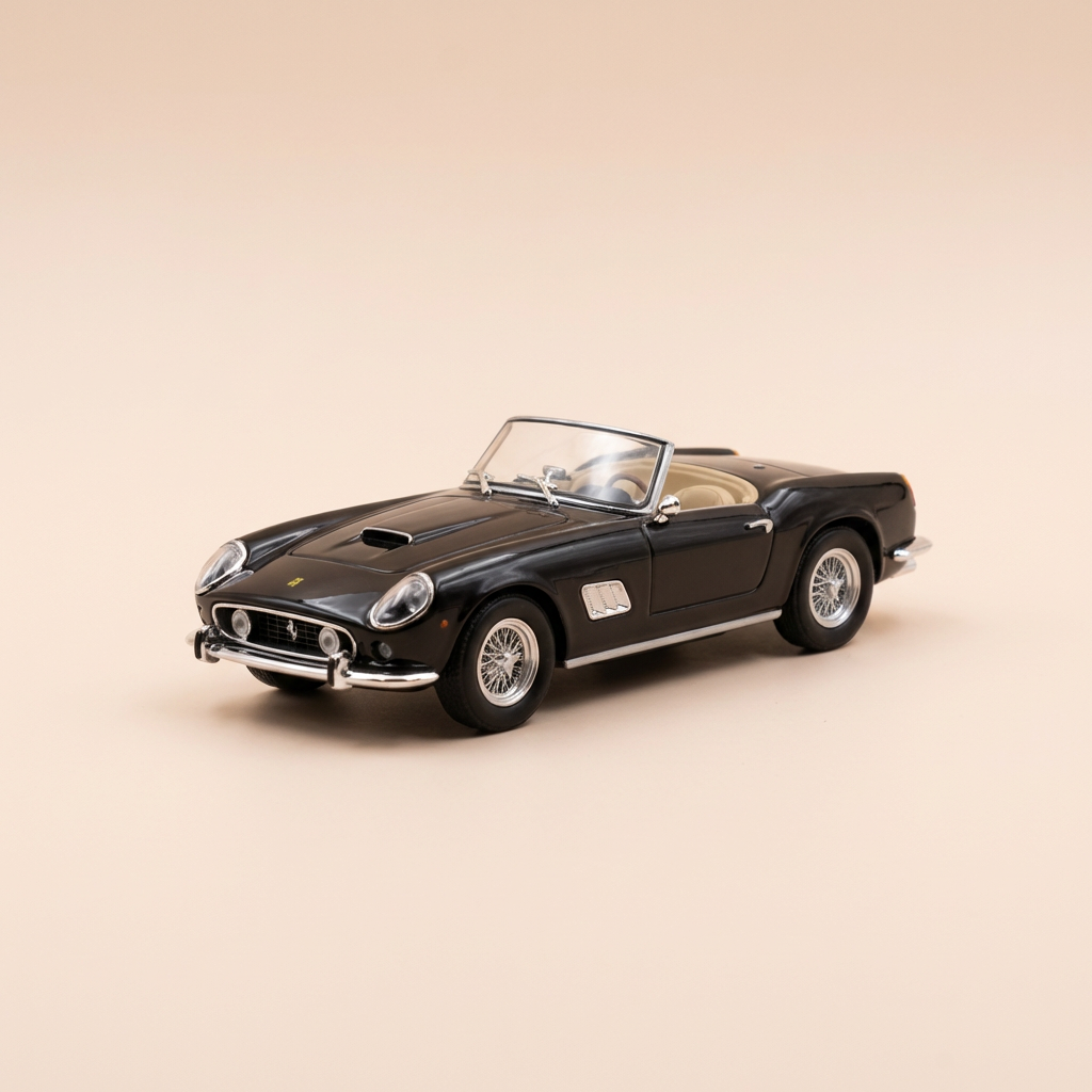 Ferrari 250 GT California Zwart (Blister)