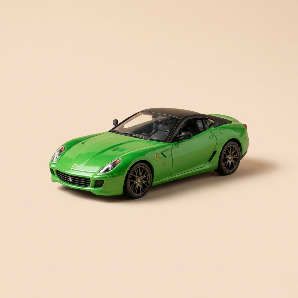 Ferrari 599 Hy-Kers gréng (blister)