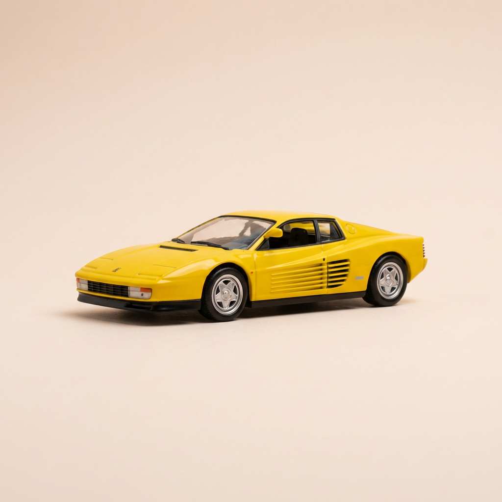 Ferrari Testarossa giel (blister)