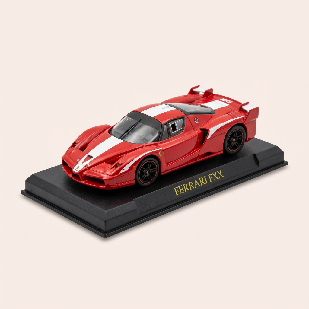 Ferrari FXX rout a wäiss (blister)