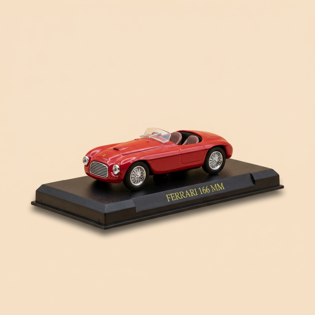 Ferrari 166 MM rood (blister)