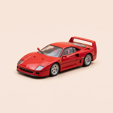 Voiture miniature - Ferrari F40 rouge (blister)