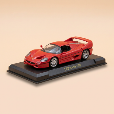 Voiture miniature - Ferrari F50 rouge (blister)