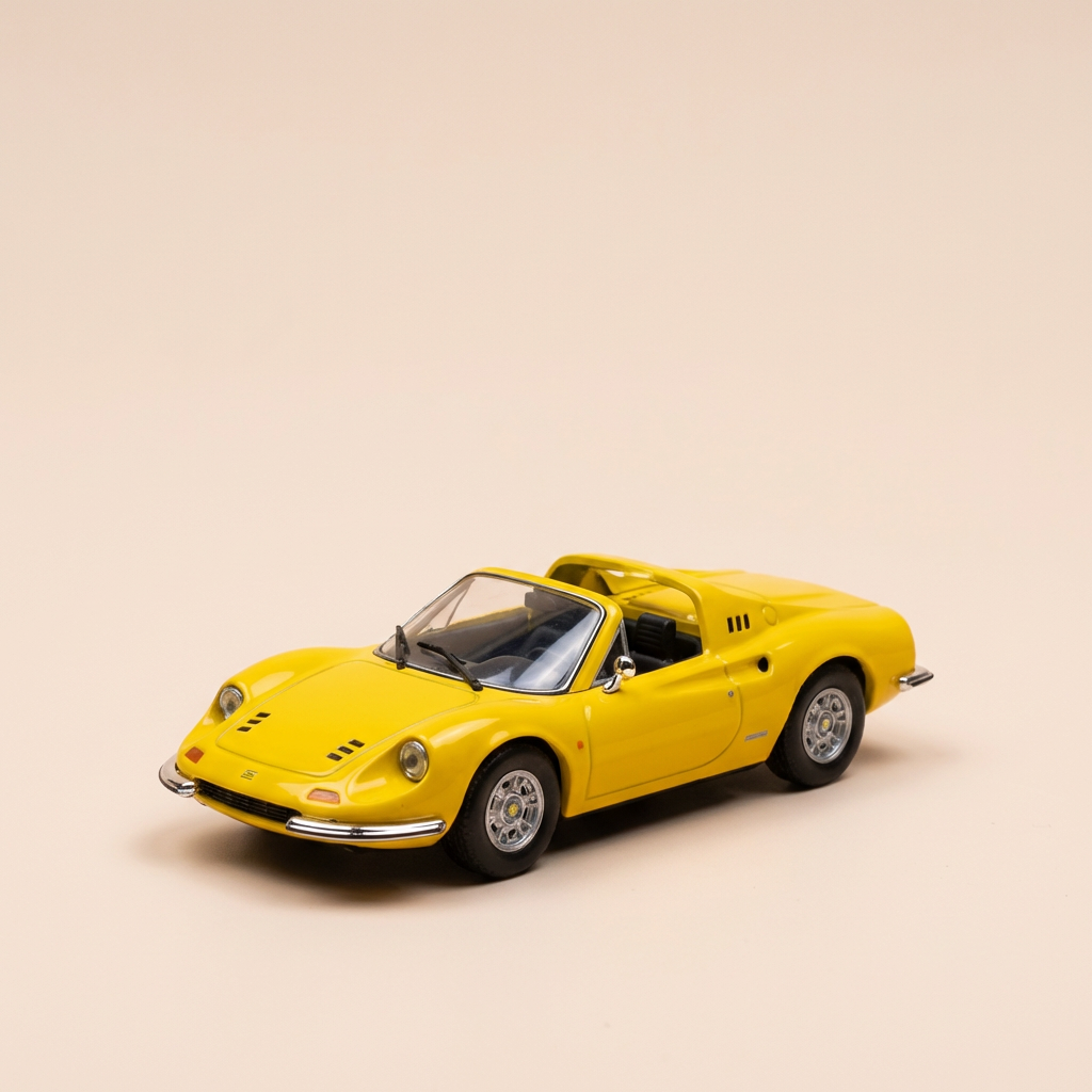 Ferrari Dino246 GTS giel (blister)
