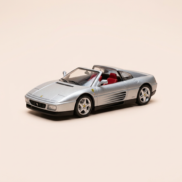Voiture miniature - Ferrari 348 TS grise (blister)