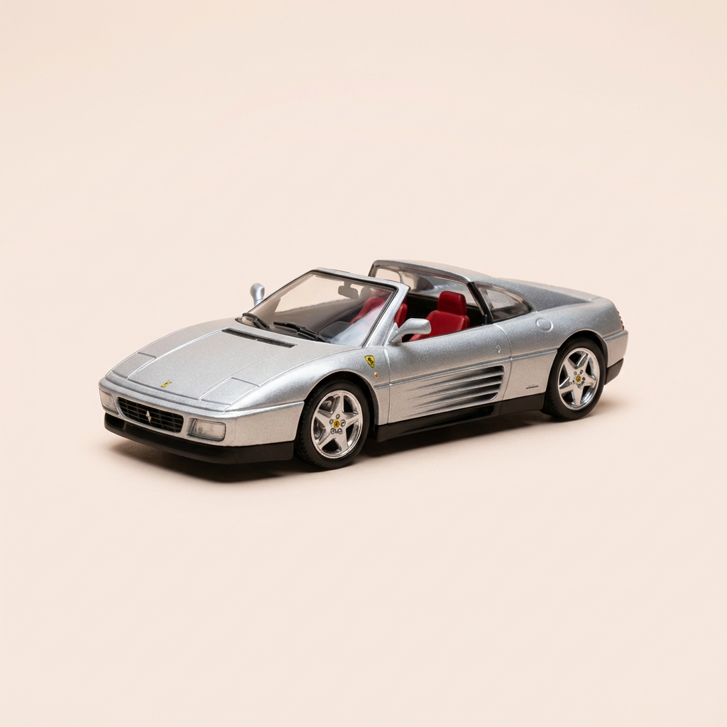 Ferrari 348 TS grise (blister)