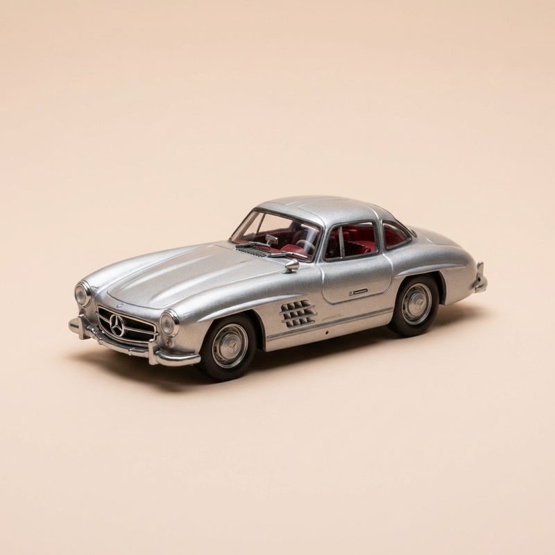 Mercedes-Benz 300 sl (W198) grise de 1954