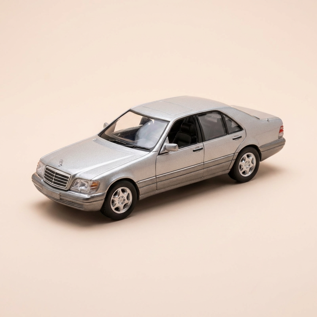 Mercedes 500 SE grigio del 1991
