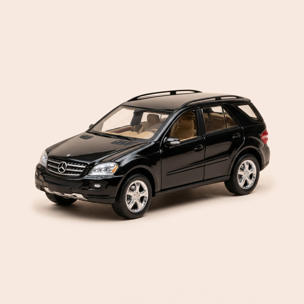 Mercedes ML 500 noire de 2005